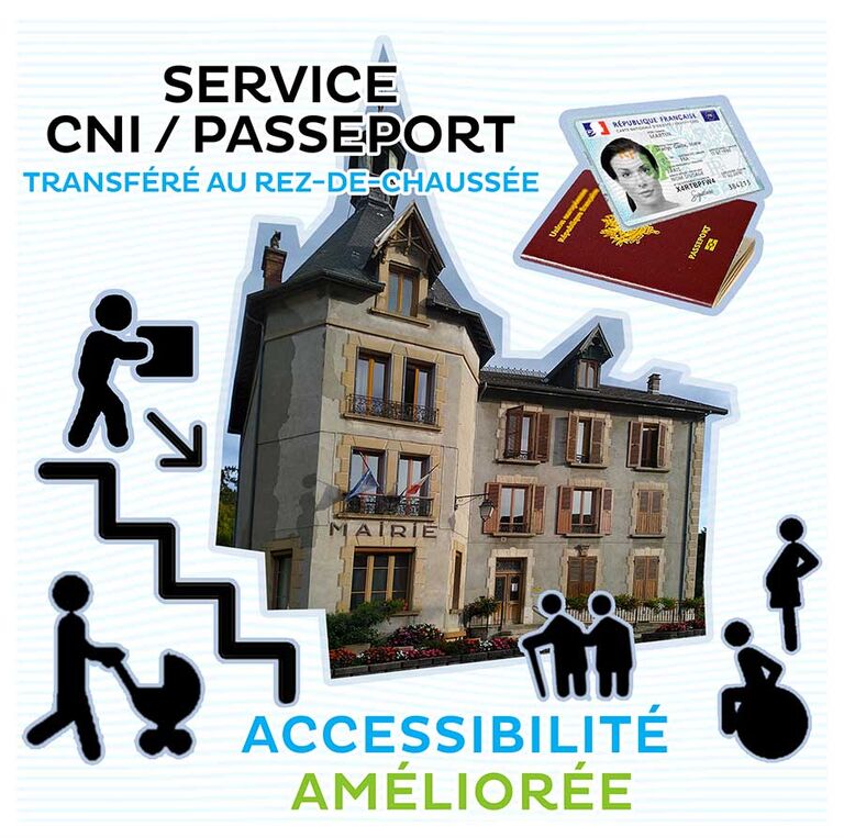 Changement d’emplacement du service CNI / Passeport