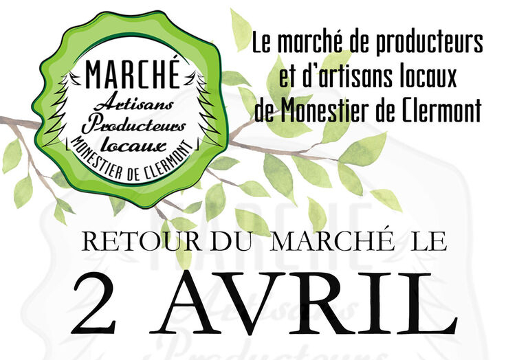 Retour du marché le 2 avril