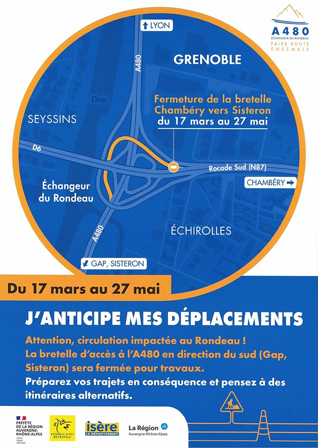 INFO TRAVAUX – Aménagement du Rondeau