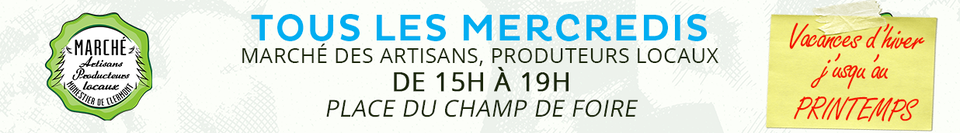 Marché de producteurs et d'artisans locaux
