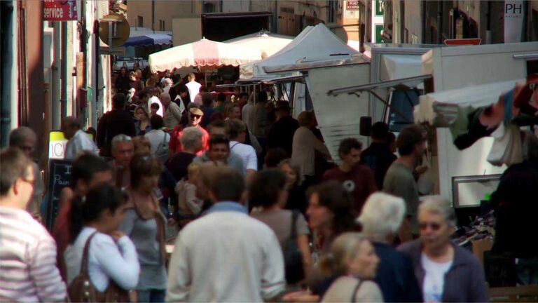 Le marché de Monestier-de-Clermont
