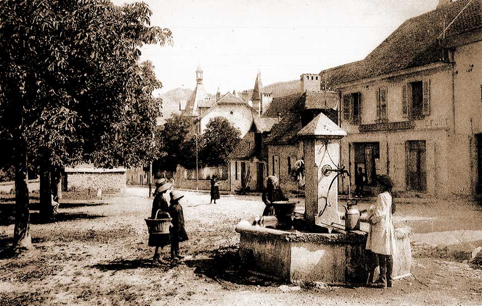 X01 1900 Photo Place Champ du champ de foire 1